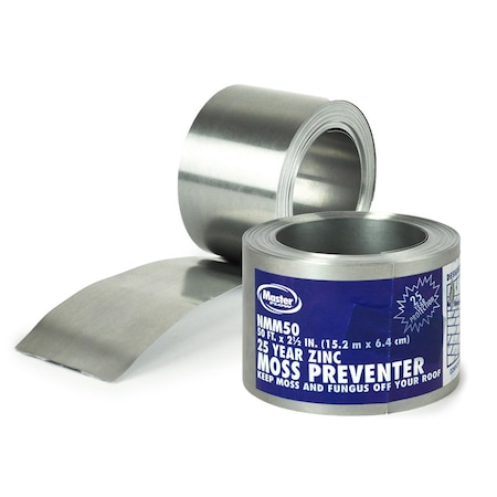 Gaf Master Flow 2.67 in. W X 600 in. L Zinc Roof Flashing Silver NMM50